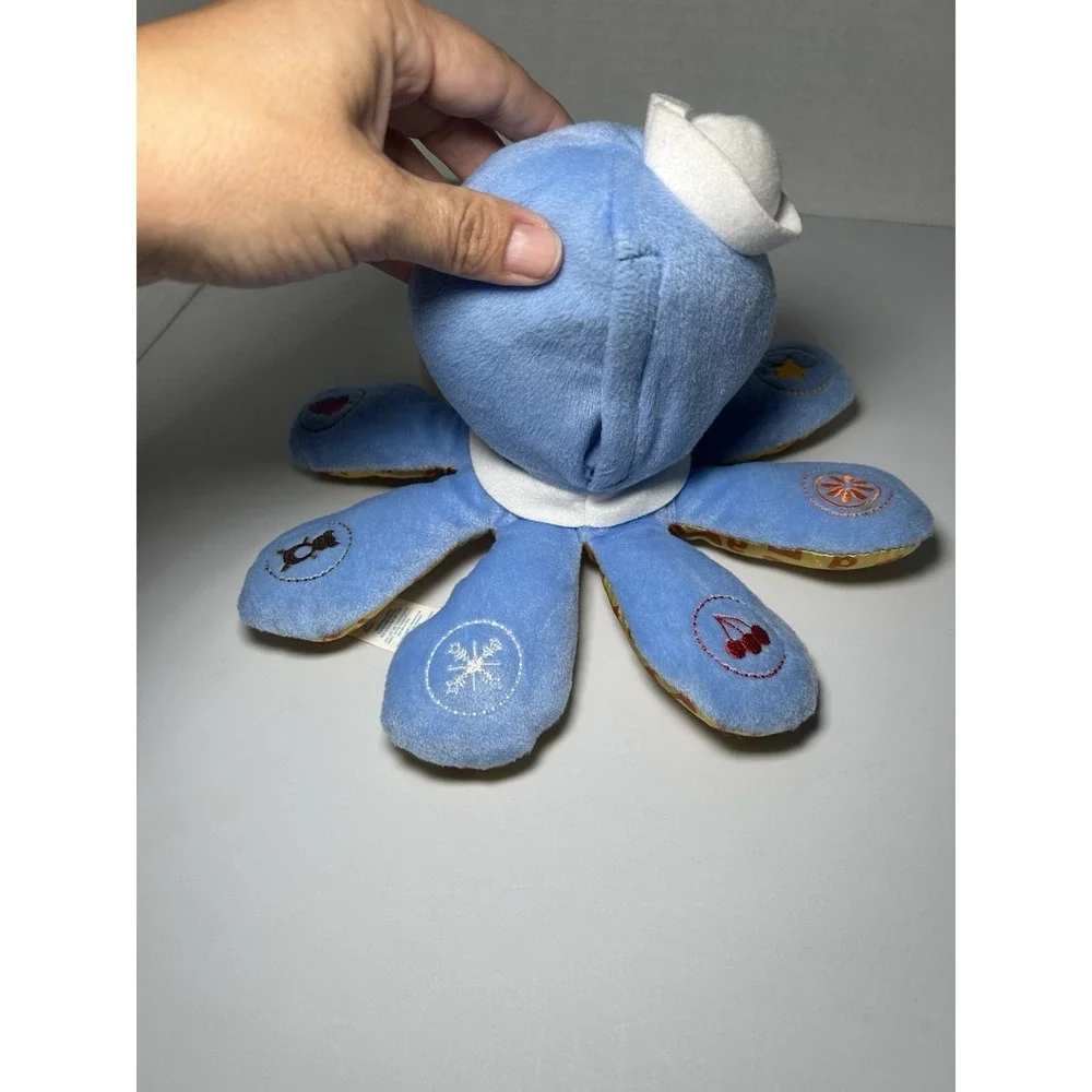 Baby Einstein Octopus Plush Sounds Three Languages French English Spanish Blue